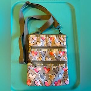 NWOT LeSportsac with hearts